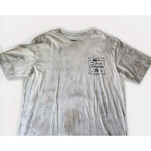 NWT Affliction Fast & Furious Graphic T-shirt Men's 2X Live Fast Tie Dye‎